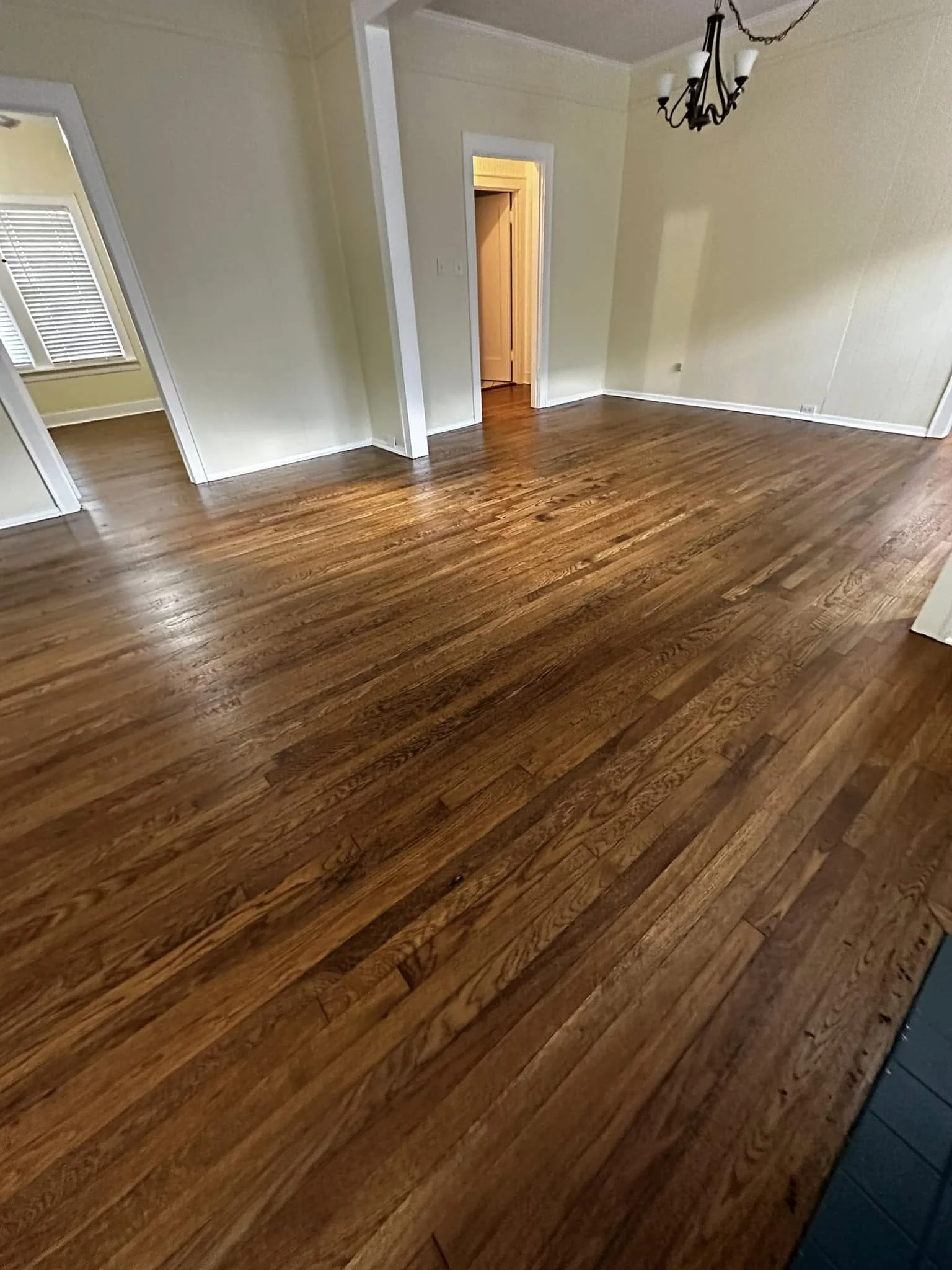 Hardwood installation project by Gutierrez Hardwood Floors